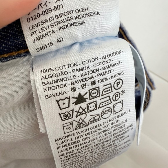 Levi's PREMIUM Wedgie ICON Jeans High Rise SHUT UP Wash WOMEN 30 - Picture 14 of 15